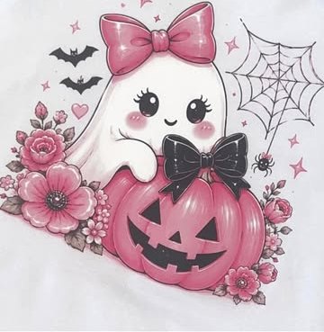 Girly Halloween tee